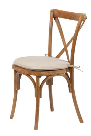 Židle cross back buková s podsedákem Cena: 120 Kč